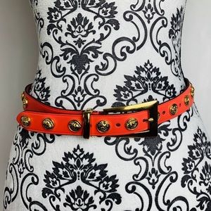 The Limited genuine leather pink belt Sz S